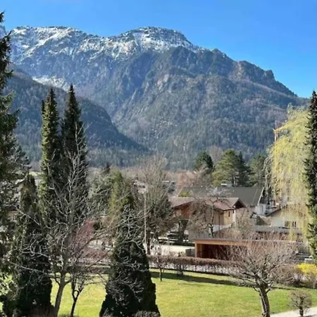 Wohnung 4 Mit Balkon Und Bergblick Großgmain Exterior foto